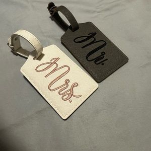 Mr. & Mrs Luggage Tags